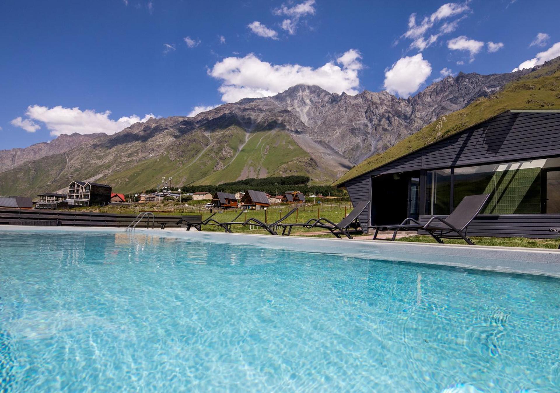 Kazbegi Targmani Cottages Stepantsminda Exterior foto